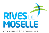 Logo rives de Moselle communauté de communes