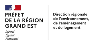 Logo Préfet de la région Grand Est, direction régionales de l'environnement, de l'aménagement et du logement