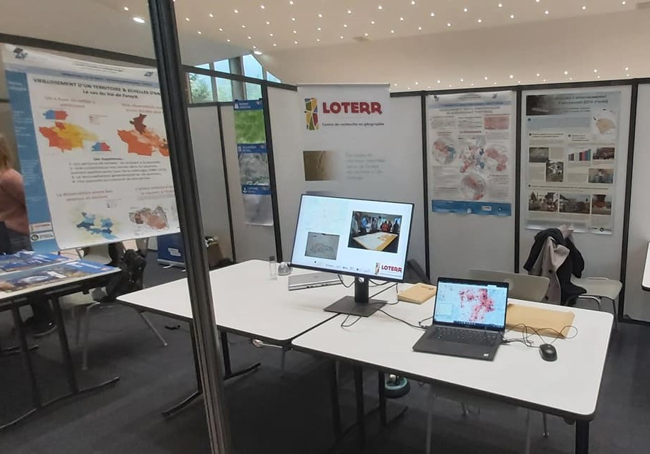 stand de présentation du LOTERR