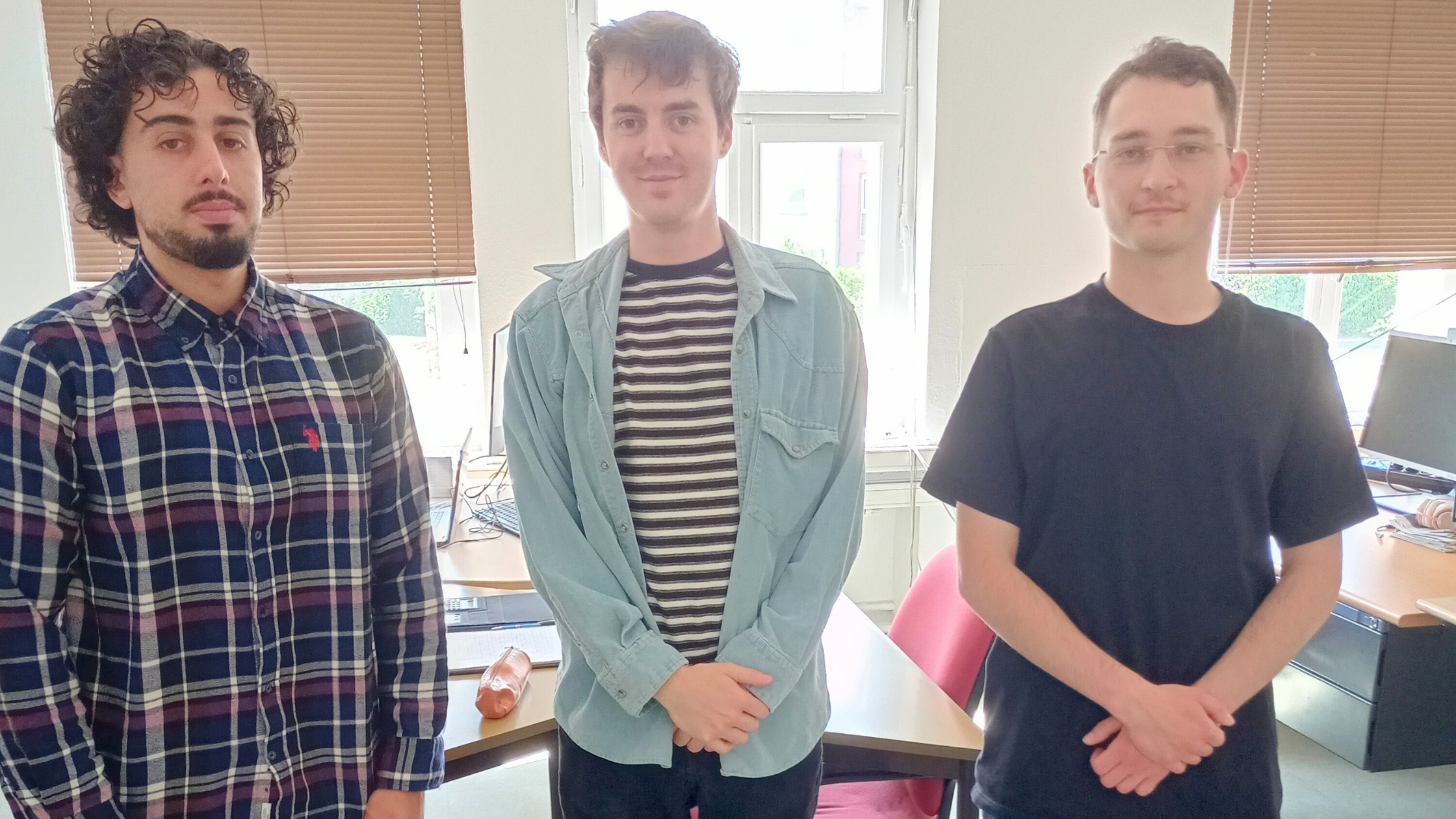 Trois stagiaires au LOTERR
